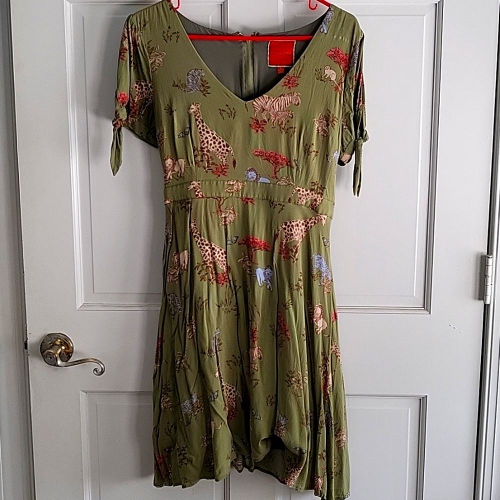 Modcloth Safari Fit and Flare
